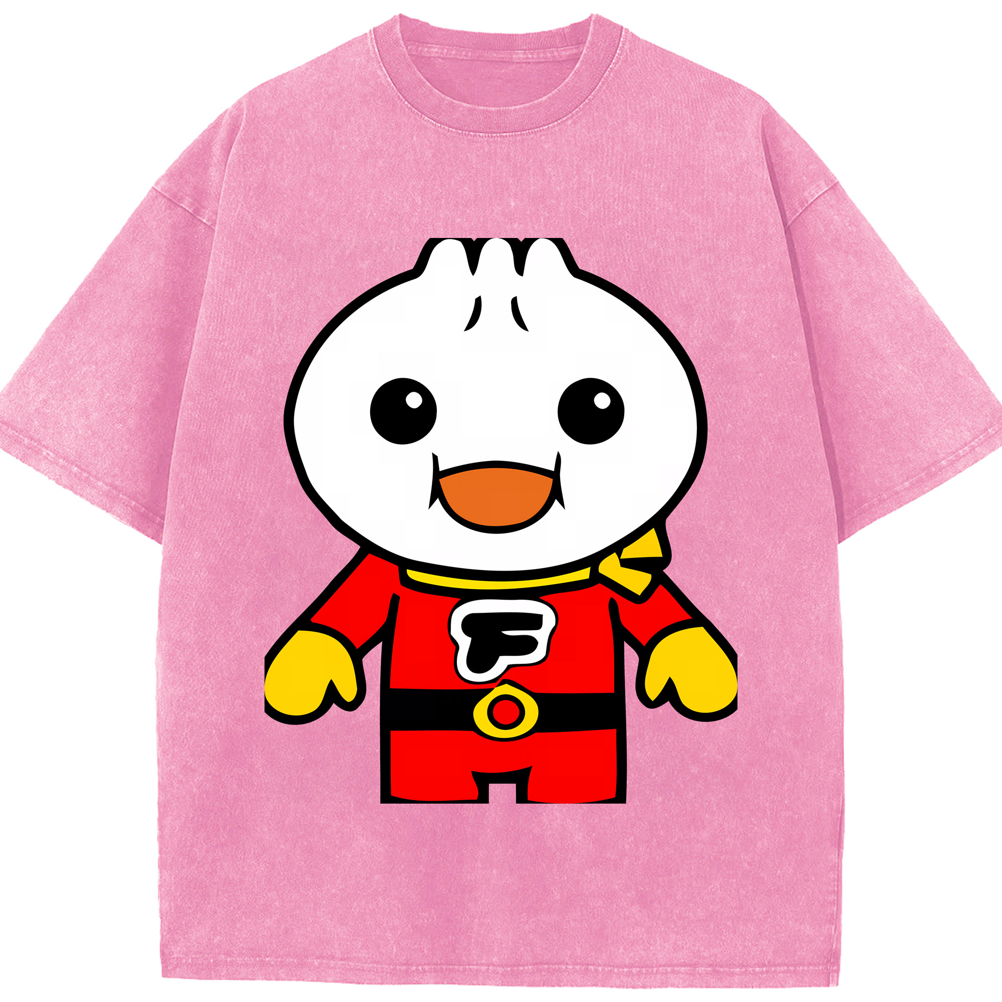 （画像用） アンパンマン Anpanman 綿100% ヴィンテージ風 半袖Tシャツ（フロントプリント）
